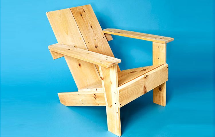 صندلی چوبی ؛ چگونه با استفاده از تخته یکی صندلی چوبی بسازیم؟
