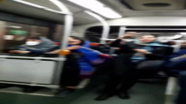 فیلم رقص زنان در قسمت بانوان اتوبوس بی آرتی