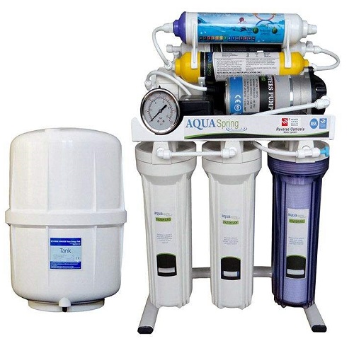دستگاه تصفیه آب خانگی آکوآاسپرینگ مدل RO-S151 آب شیرین کن