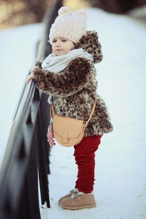 مدل پالتو لباس زمستانی کودک