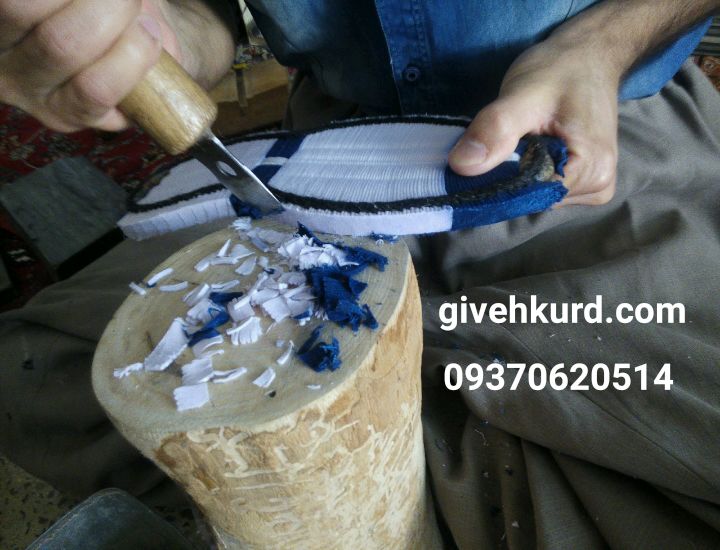 کارگاه تولید کفه گیوه کلاش کردستان