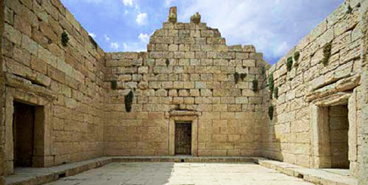 معبدآناهیتا در شهر باستانی بیشاپور