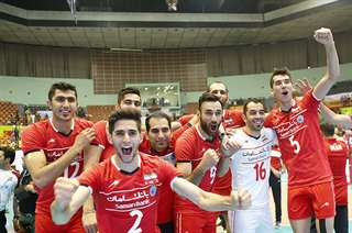 عکس های پیروزی والیبال ایران برابر آمریکا در لیگ جهانی