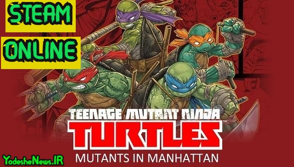 دانلود کرک آنلاین بازی Tenage Mutant Ninja Turtles Mutants in Manhattan