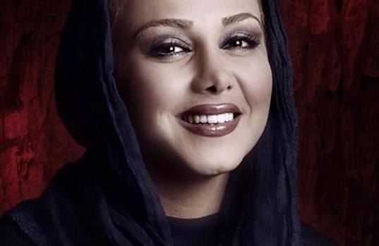 عکس های بهنوش بختیاری با حجاب زیبا در جشن حافظ
