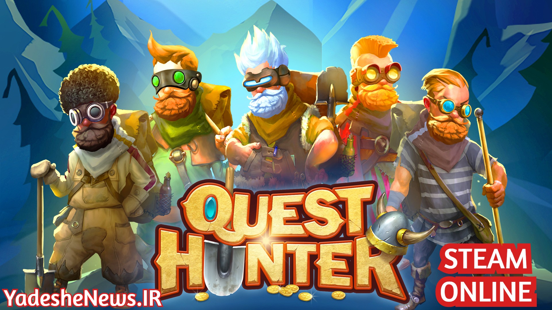 دانلود کرک آنلاین بازی Quest Hunter