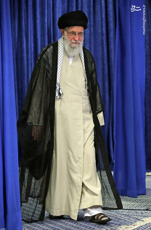  عکس/ سخنرانی رهبر انقلاب به مناسبت رحلت امام خمینی(ره)