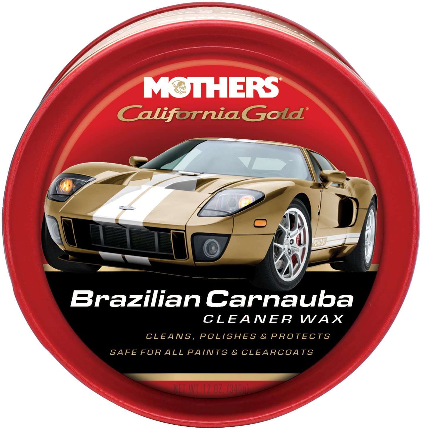 واکس و پولیش خمیری کارنابای برزیلی مادرز Mothers Brazilian Carnauba Cleaner Wax 5500