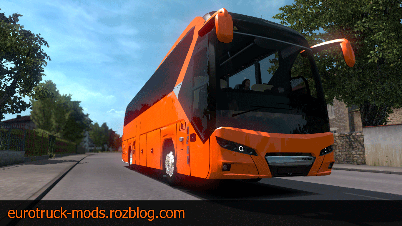 دانلود اتوبوس بینظیر Neoplan برای بازی یورو تراک 2 ورژن 1.37
