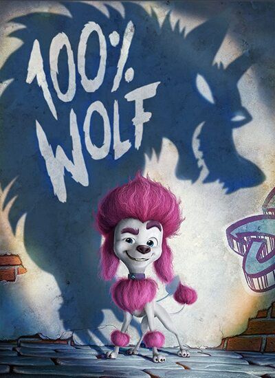  دانلود انیمیشن صد درصد گرگ دوبله فارسی Wolf %100 2020 