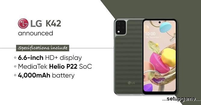 گوشی جذاب LG K42 معرفی شد؛ تغییر ظاهری مورد انتظار برای کره‌ای‌ها 