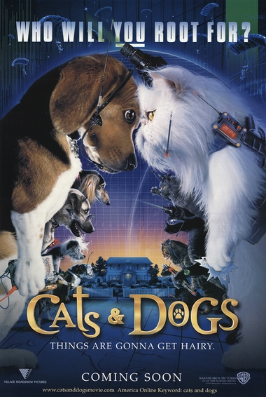 دانلود فیلم Cats & Dogs 2001