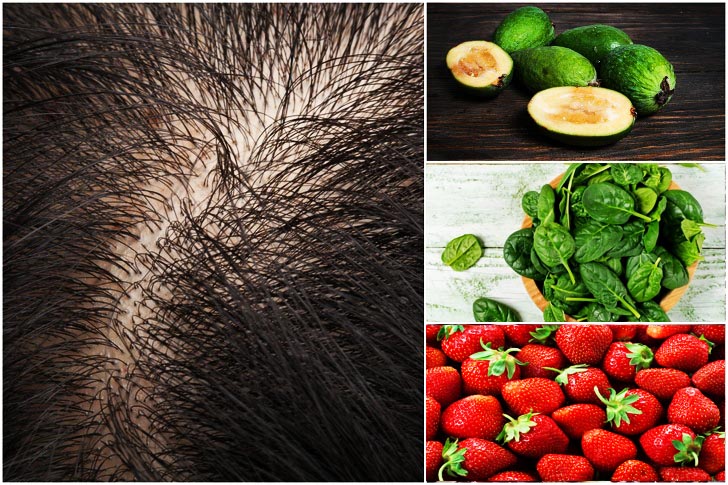 بهترین میوه ها و سبزیجات برای جلوگیری از ریزش مو