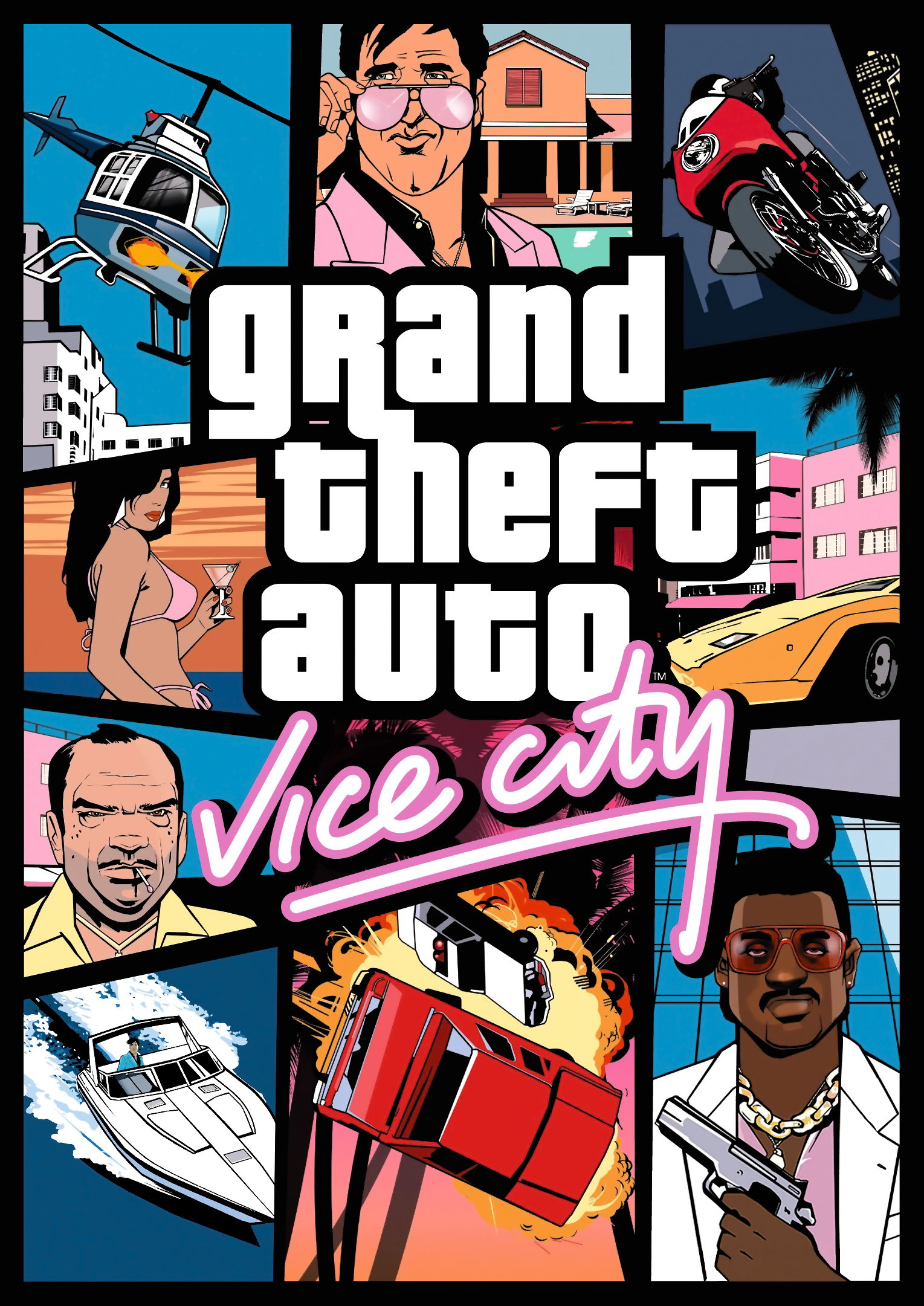 دانلود بازی جی تی ای وایس سیتی - GTA Vice City | برای کامپیوتر