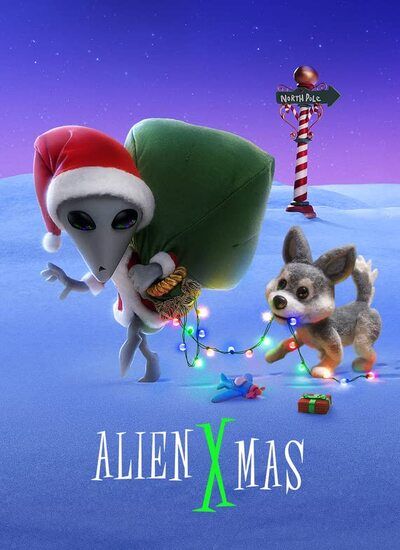 دانلود انیمیشن کریسمس بیگانه دوبله فارسی Alien Xmas 2020