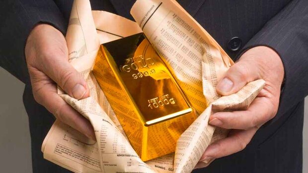 قیمت انس طلا امروز در بازار 1شنبه 23 اذر