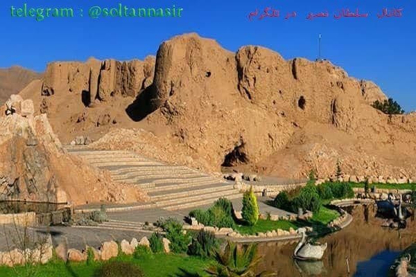 تصویر قلعه دختر در شهر کرمان 