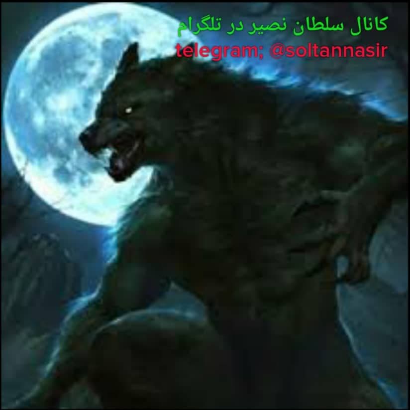 تصویر یک wolf demon یا دیو گرگ