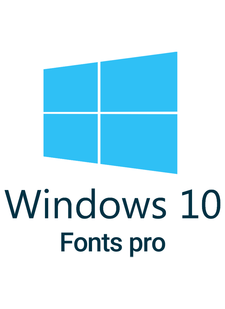فونت های اورجینال ویندوز 10 | فونت های اصلی ویندوز 10 | Original Windows 10 fonts