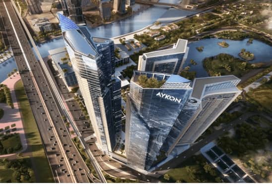 آیکون تاورز ، برج های چهارقلو، پروژه ای شکوهمند از داماک در دبی