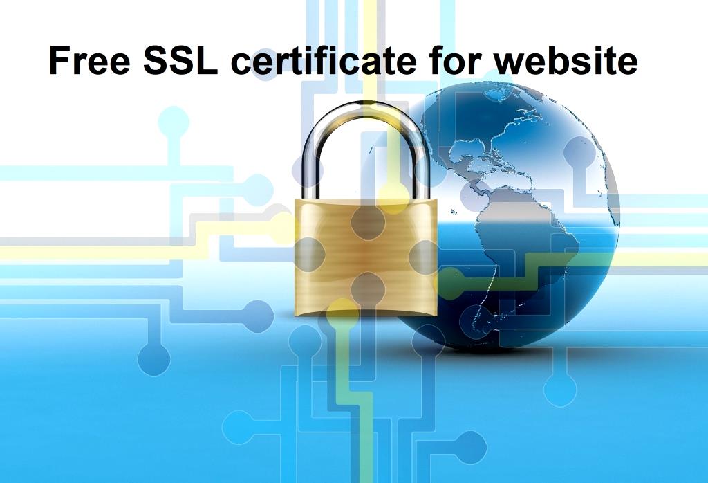  Free SSL certificate (https) for your website