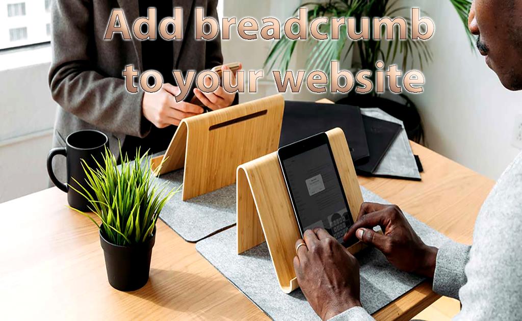 Add breadcrumb to your website