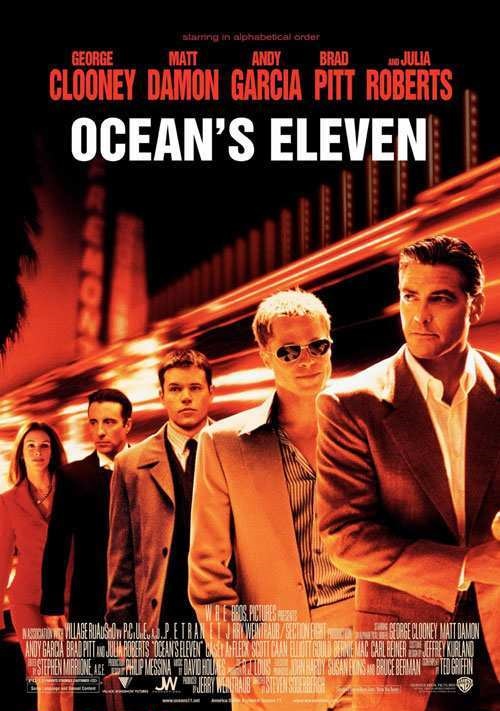 دانلود فیلم یازده یار اوشن Ocean’s Eleven 2001