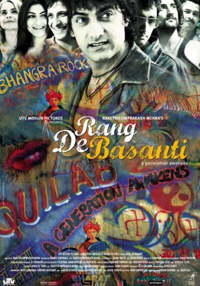 دانلود فیلم هندی رنگ فداکاری Rang De Basanti 2006 با دوبله فارسی