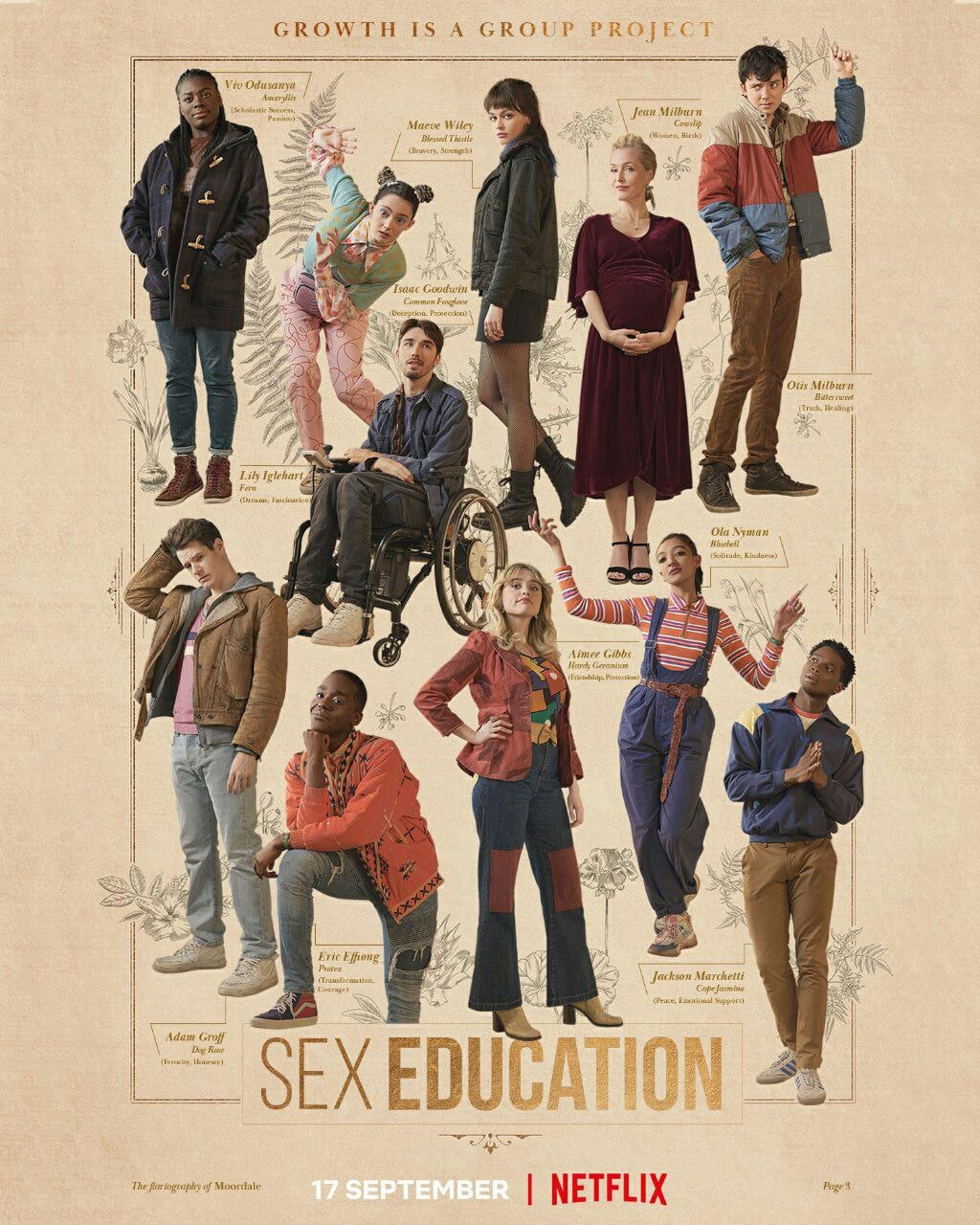سریال دانشکده سکس فصل سوم |  Sex Education Season 3