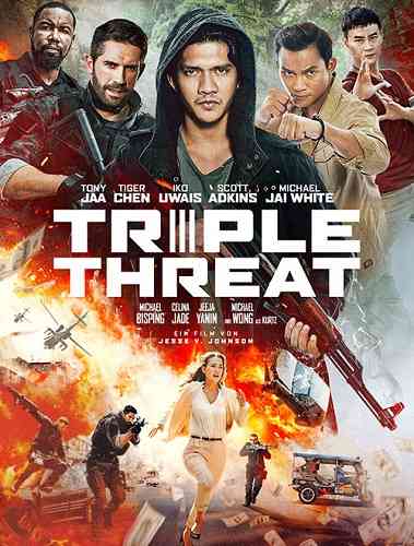 دانلود فیلم تهدید سه گانه Triple Threat 2019 دوبله فارسی