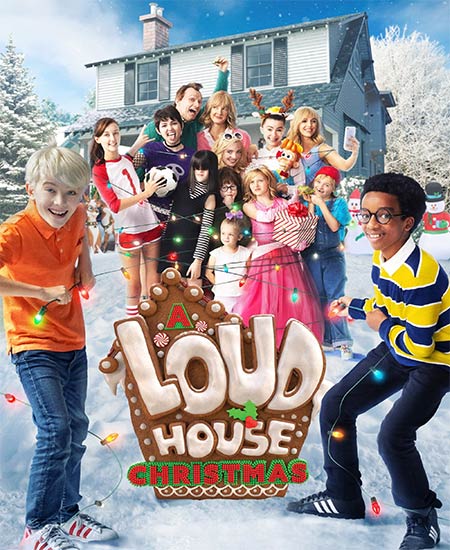 دانلود فیلم خانه پر سر و صدا 2021 A Loud House Christmas