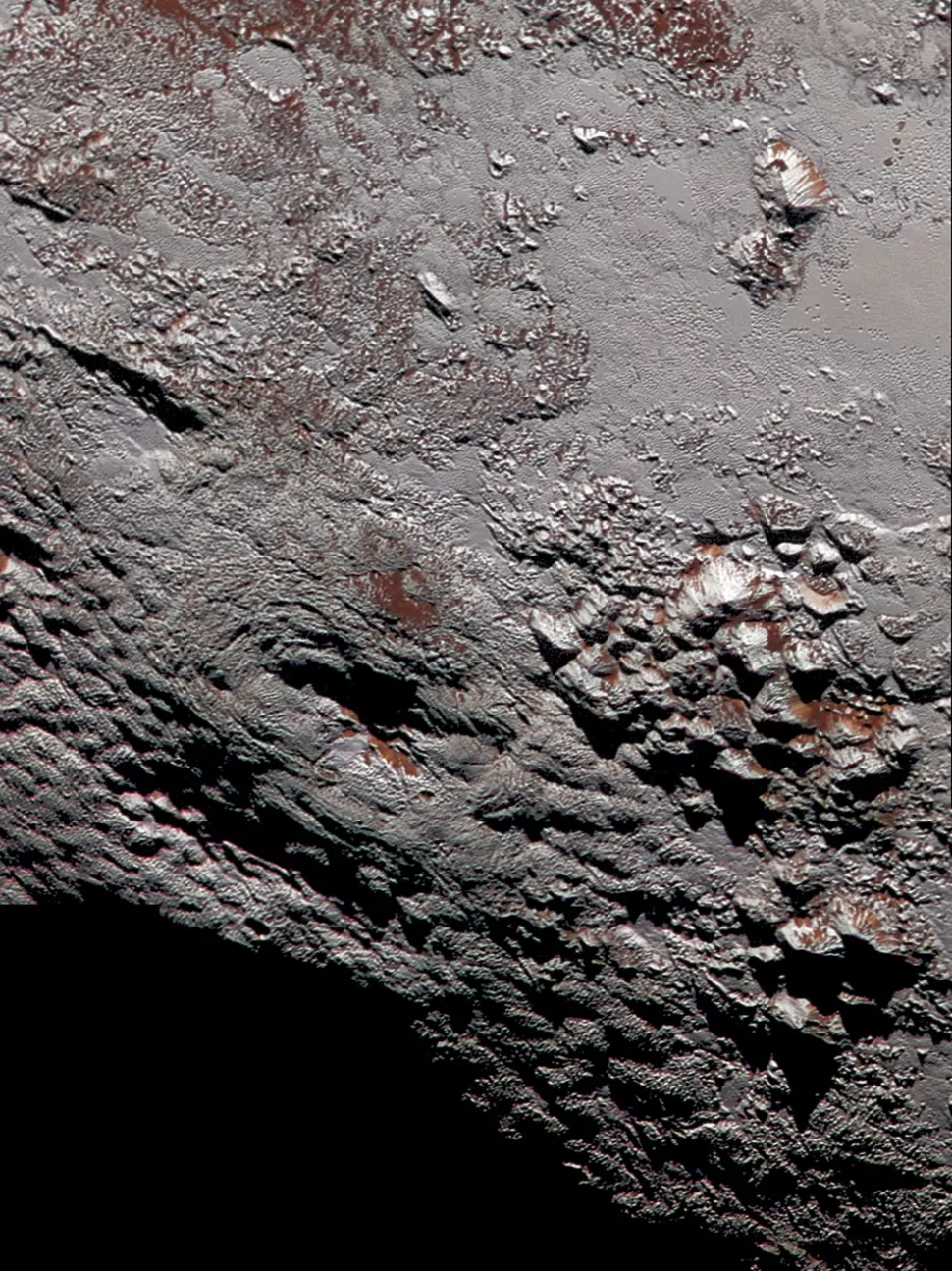 تصاویر واقعی ثبت شده از سیاره کوتوله پلوتو