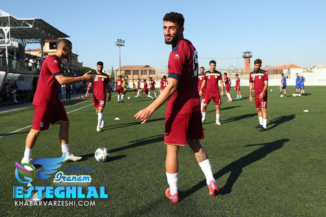 گزارشی از اولین تمرین تیم ملی، صیادمنش نیامد،، غیبت آزمون در بازی با عراق بخاطر کروناکرونا