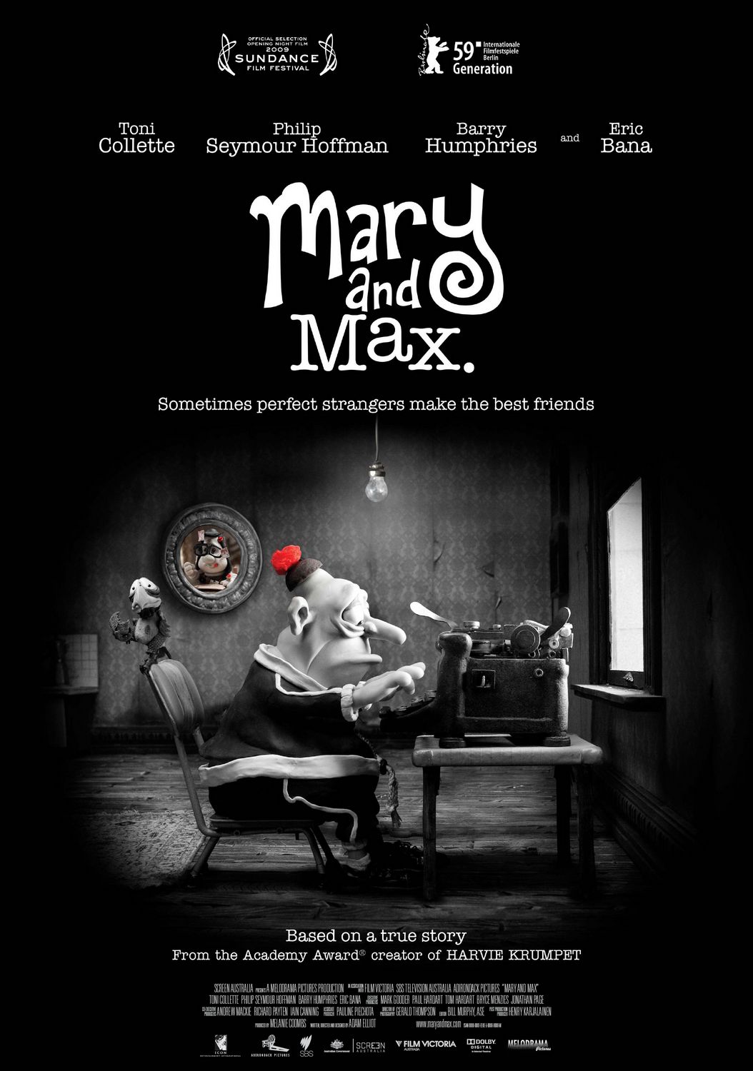 مري و مکس Mary and Max 2009 با دوبله فارسي