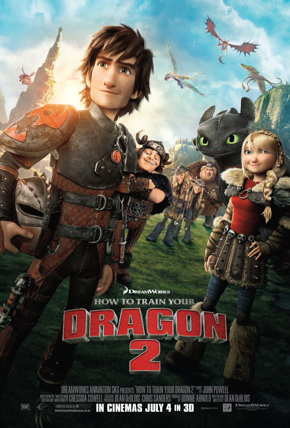 مربی اژدها2 How to Train Your Dragon 2 2014 با دوبله فارسی