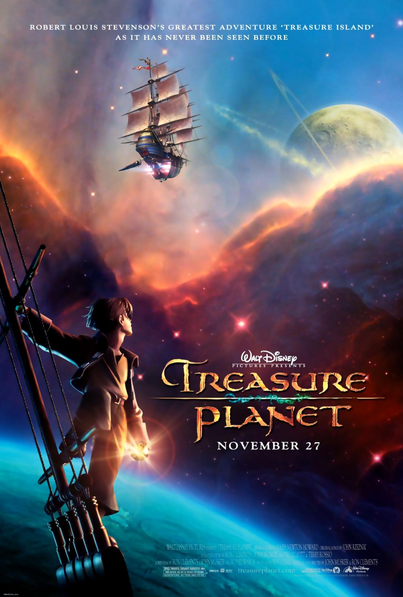 سیاره گنج Treasure Planet 2002 با دوبله فارسی