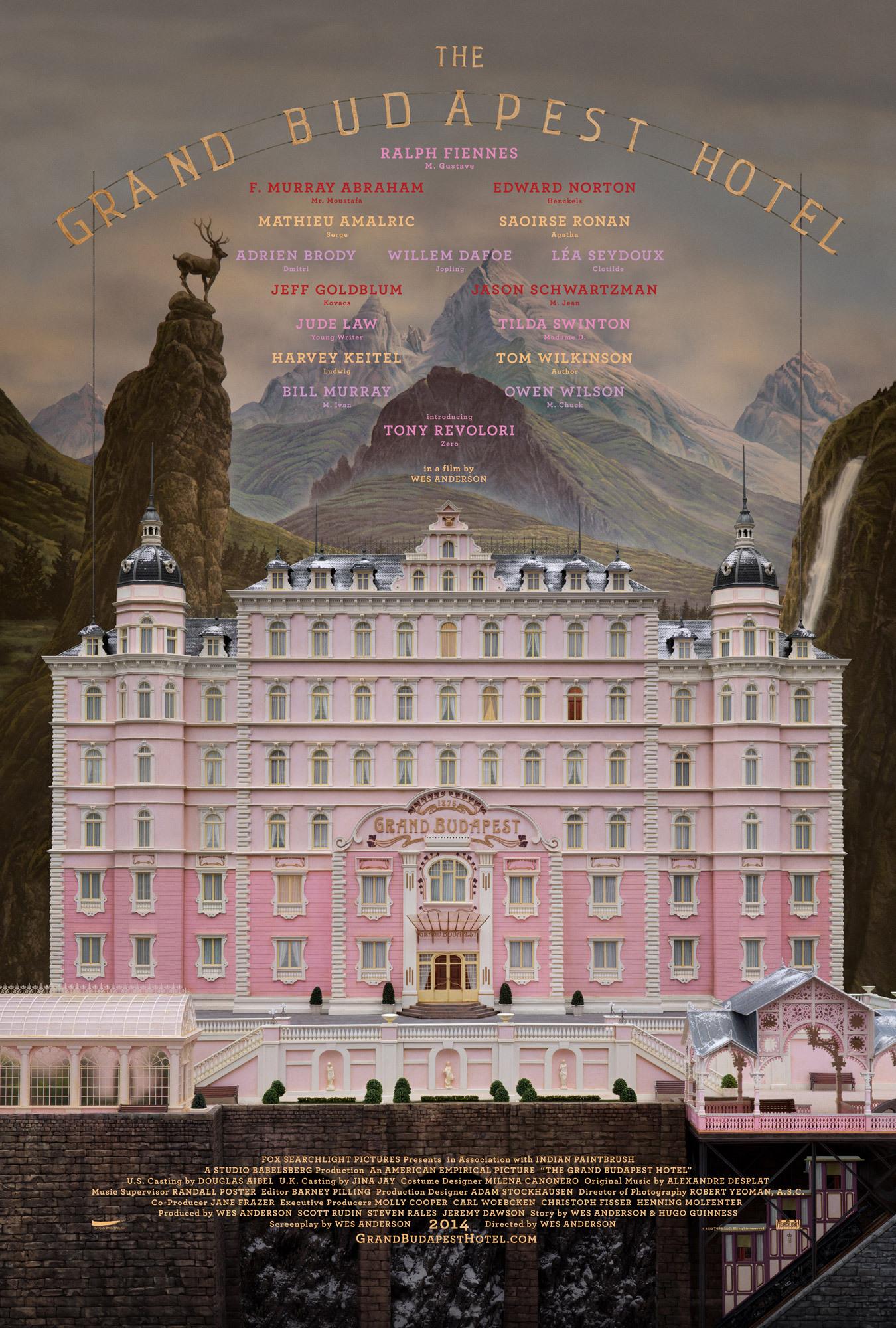 هتل بزرگ بوداپست The Grand Budapest Hotel 2014 با دوبله فارسی