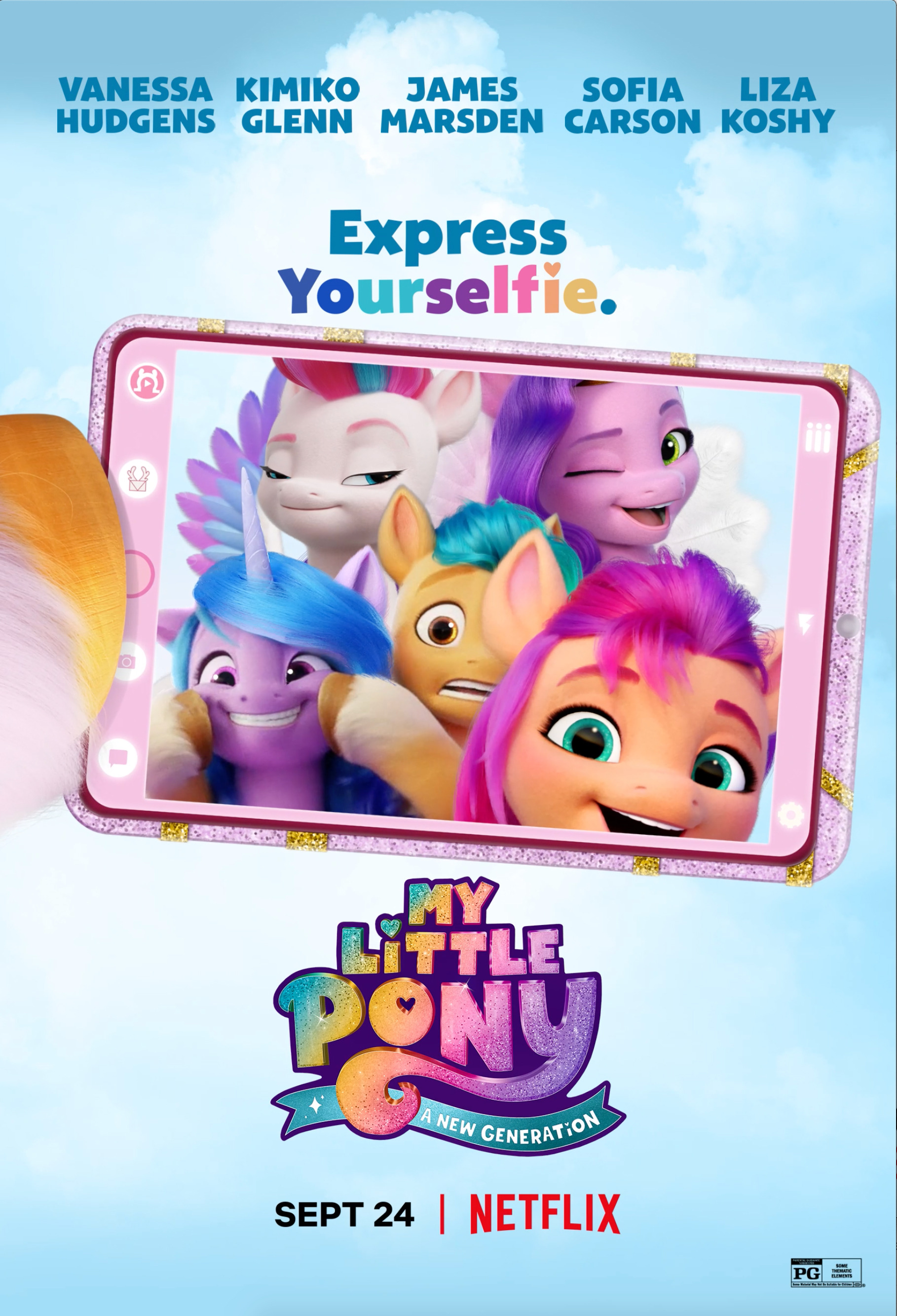 پنی کوچولو من: نسل جدید My Little Pony: A New Generation 2021 با دوبله فارسی