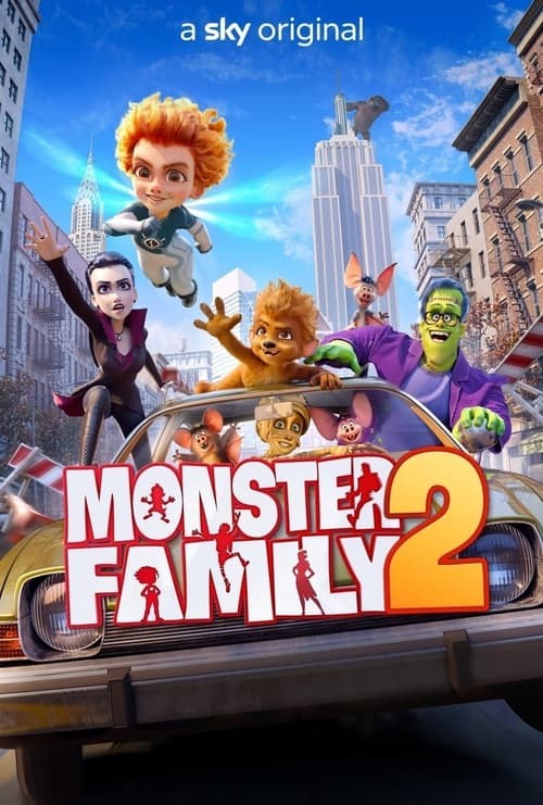 دانلود انیمیشن خانواده هیولا 2 Monster Family 2 2021