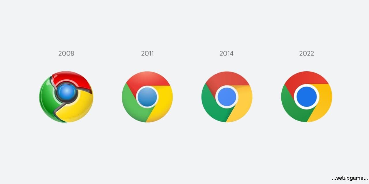 لوگوی گوگل کروم پس از 8 سال بروز شد: ساده‌تر و روشن‌تر از قبل