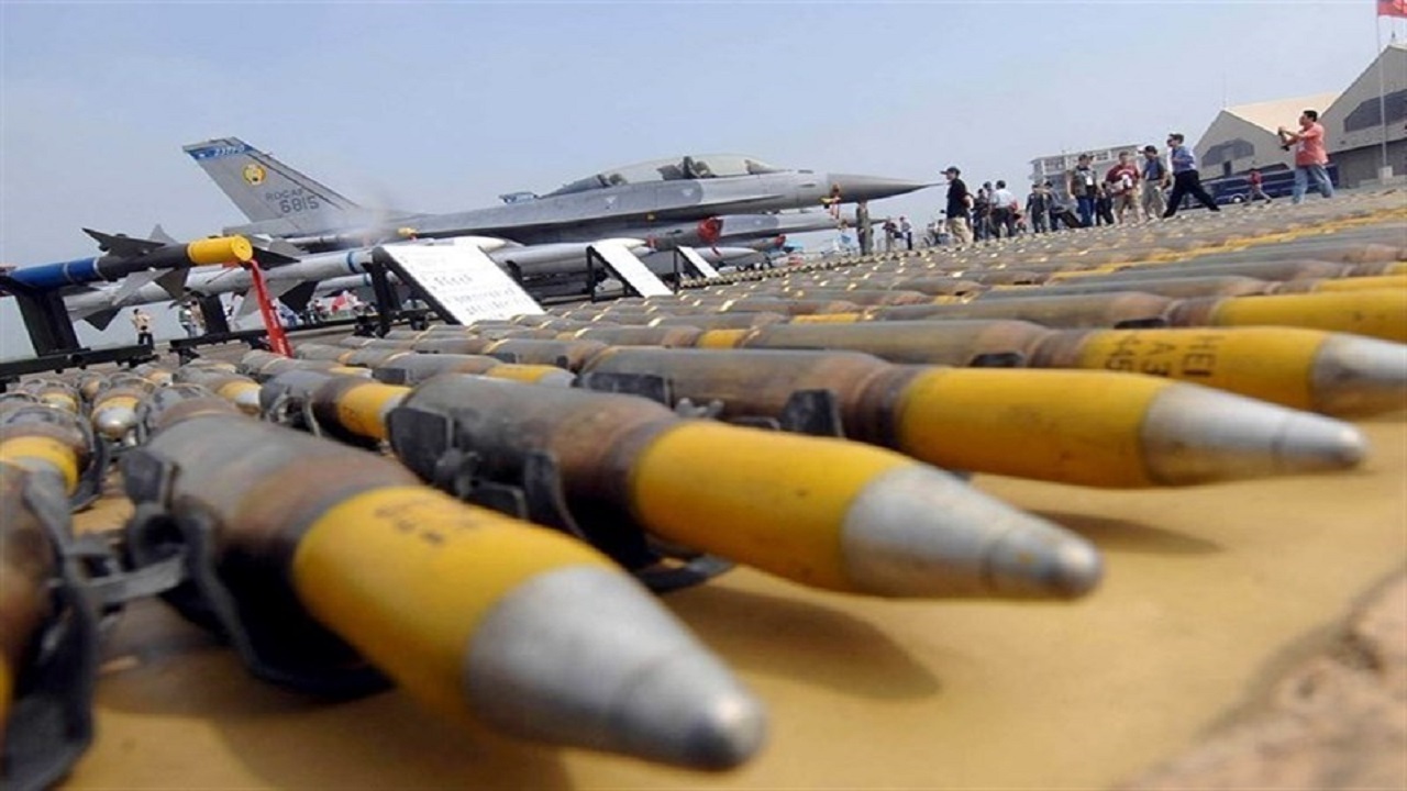 بخش عمده صادرات تسلیحات آمریکا تا پایان سال ۲۰۲۱ به خاورمیانه بوده است.