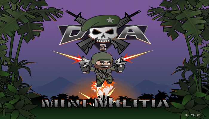 نسخه هک شده بازی mini militia رد شدن از دیوار