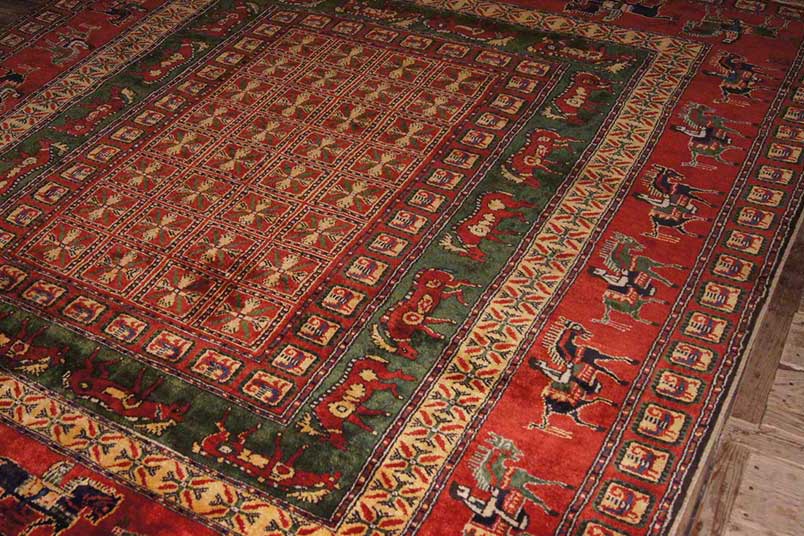 بررسی فرش پازیریک، قدیمی‌ترین فرش جهان