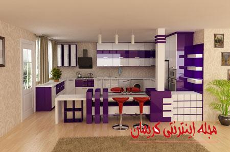 دکوراسیون شیک آشپزخانه در سال 2015 