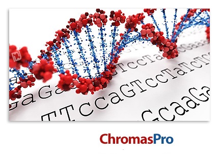 دانلود نرم افزار مشاهده، ویرایش و آنالیز توالی های ChromasPro v2.1.3 - DNA