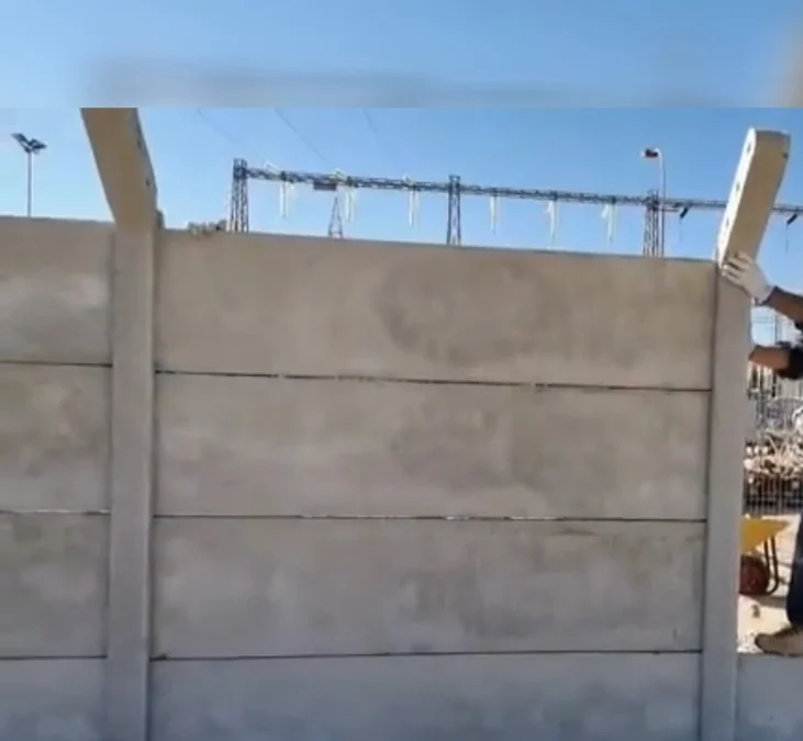 دیوار پیش ساخته در قزوین 
