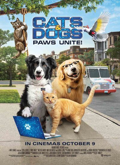 فیلم گربه ها و سگ ها 3 دوبله فارسی Cats & Dogs 3: Paws Unite 2020