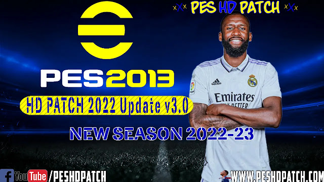 دانلود آخرین به روز رسانی PES 2013 HD Patch 2022 v3 Season 2023