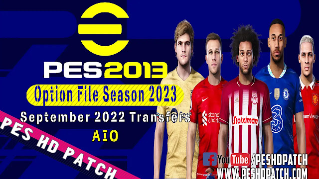 انتقالات فایل گزینه PES 2013 فصل 2023