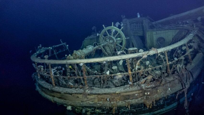 کشتی گمشده افسانه ای Shackleton